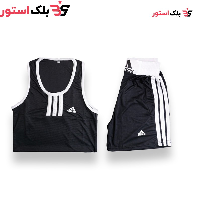 ست تاپ و شلوارک ورزشی مردانه مدل آدیداس