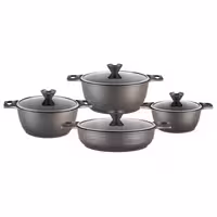 سرویس پخت و پز 8 پارچه هپی کیچن مدل  Stoneline COOKWARE