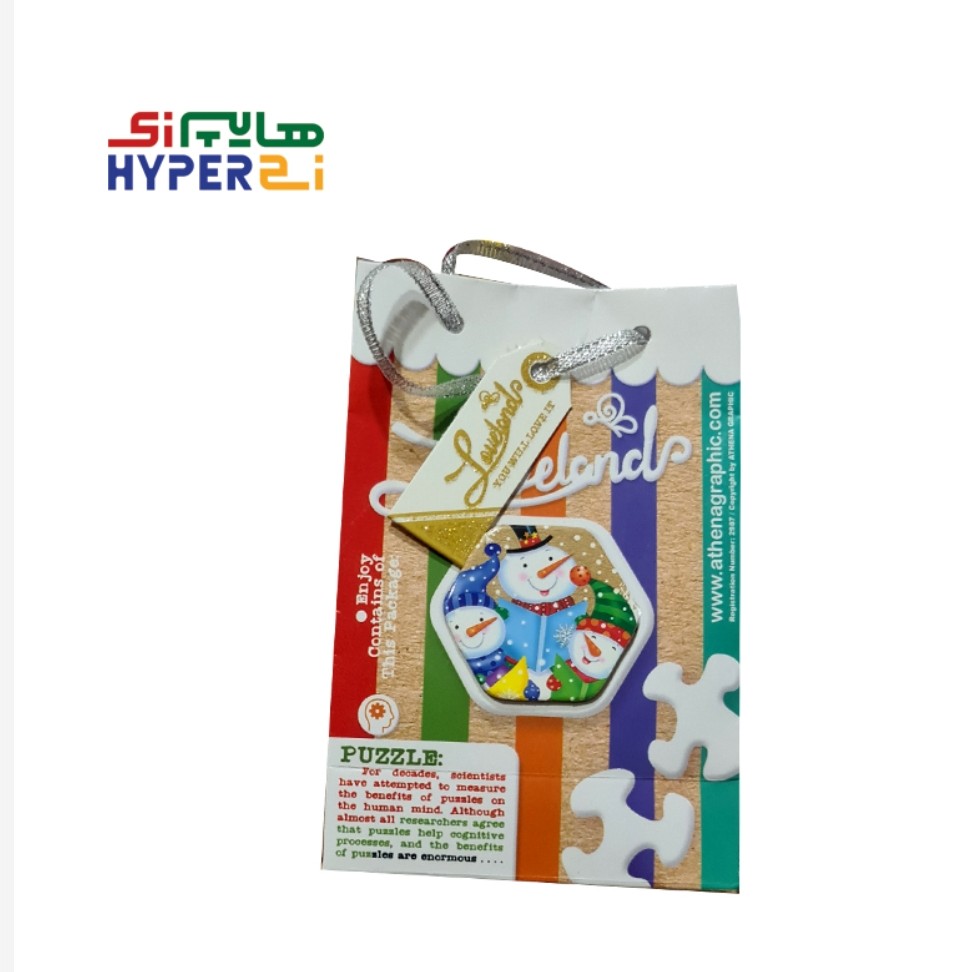 پازل پاکتی 18 تکه آتنا طرح10

