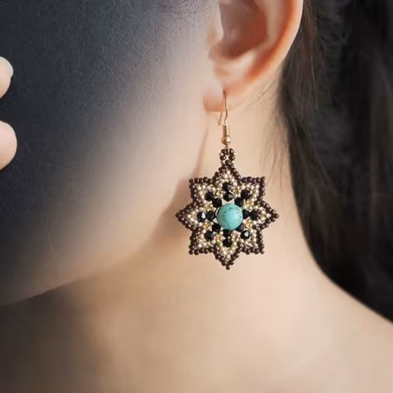 گوشواره ستاره ای 