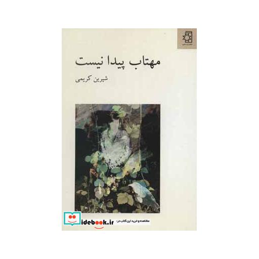 کتاب مهتاب پیدا نیست اثر شیرین کریمی