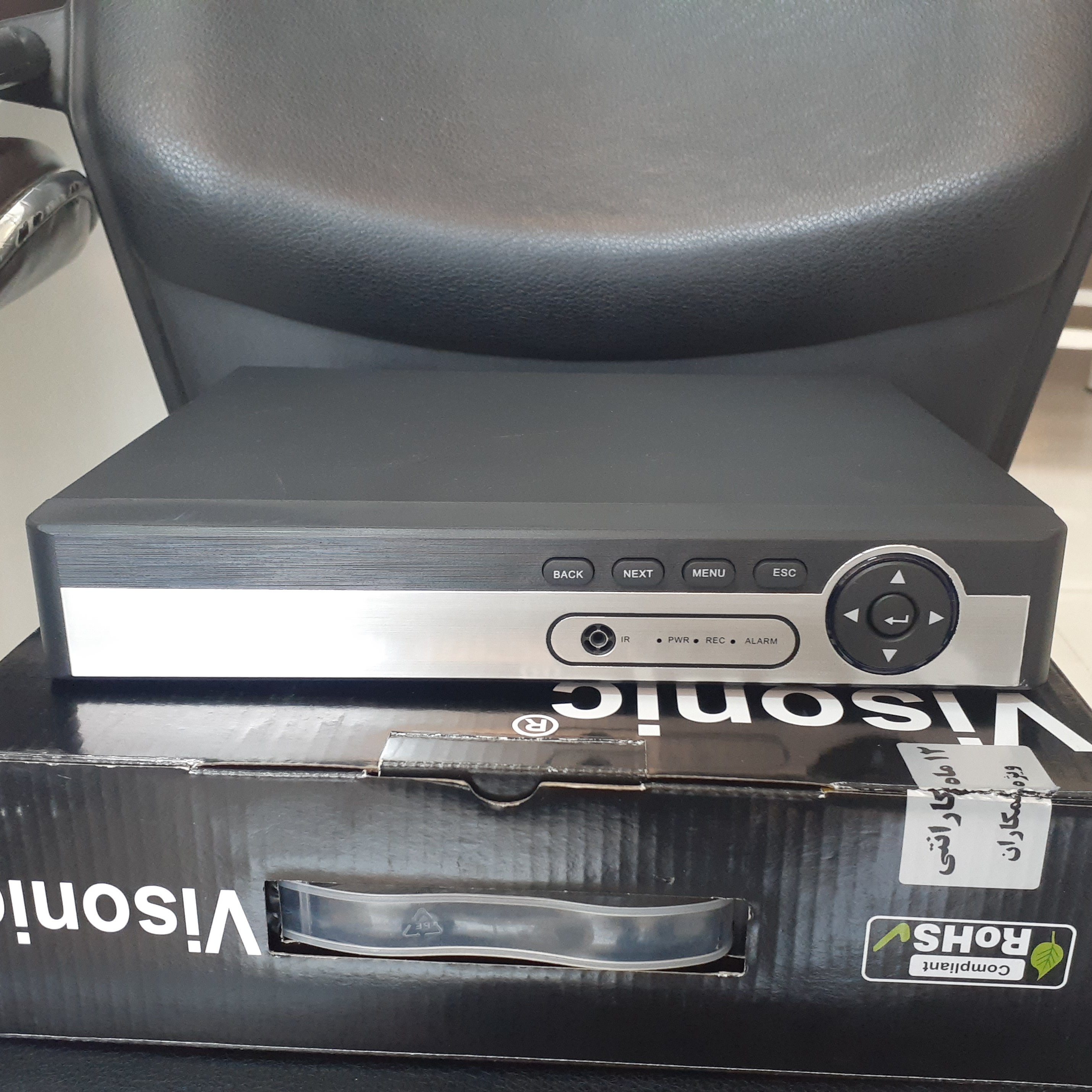 دستگاه دی وی ار dvr 4 کانال به همراه موس و آداپتور