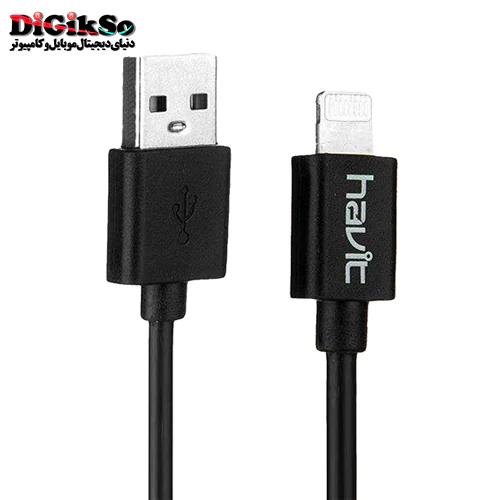 کابل شارژ لایتنینگ هویت مدل HV-H647 به طول 1 متر