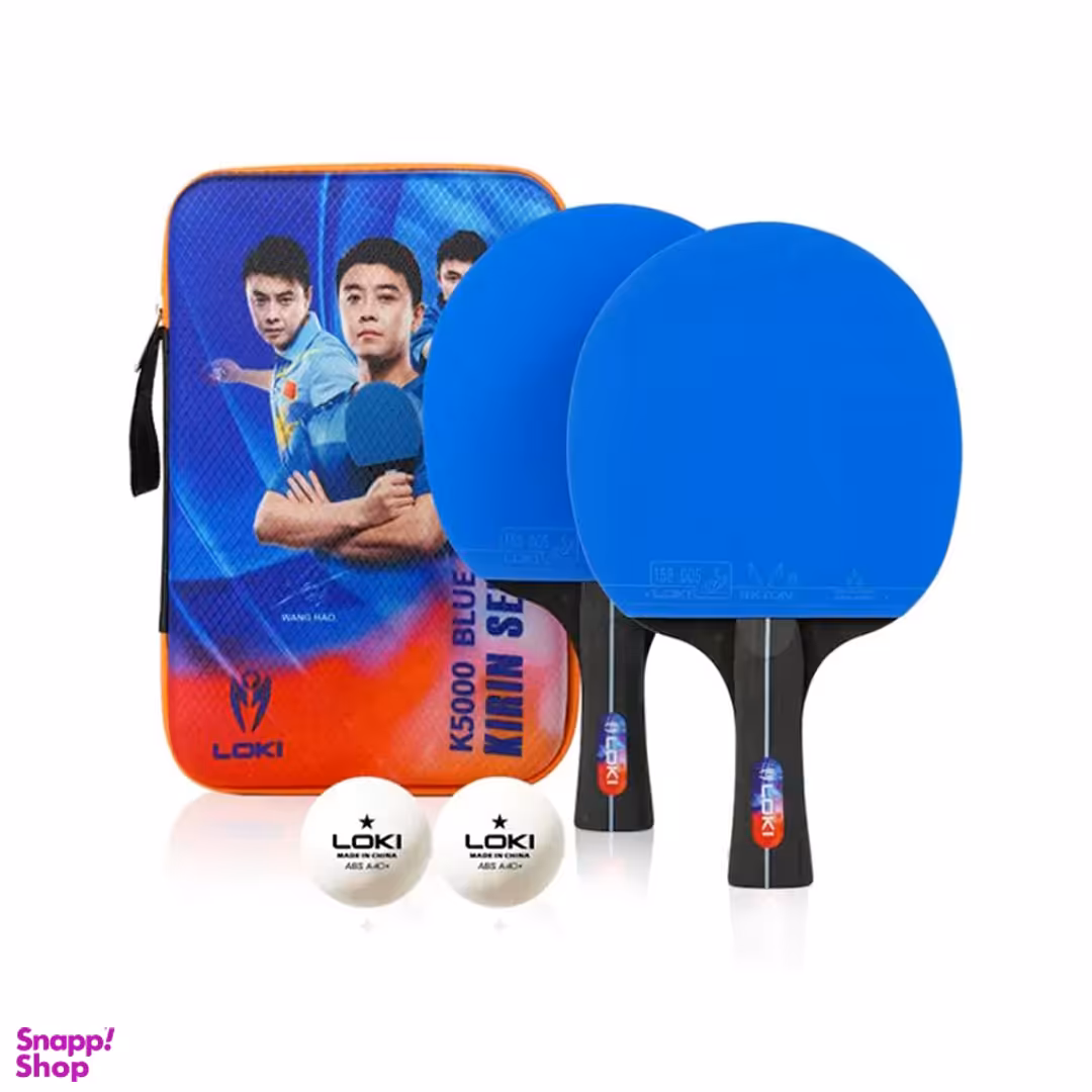 ست راکت پینگ پنگ لوکی مدل K5000 ۲ عددی