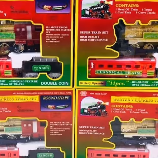 اسباب بازی قطار دودزا