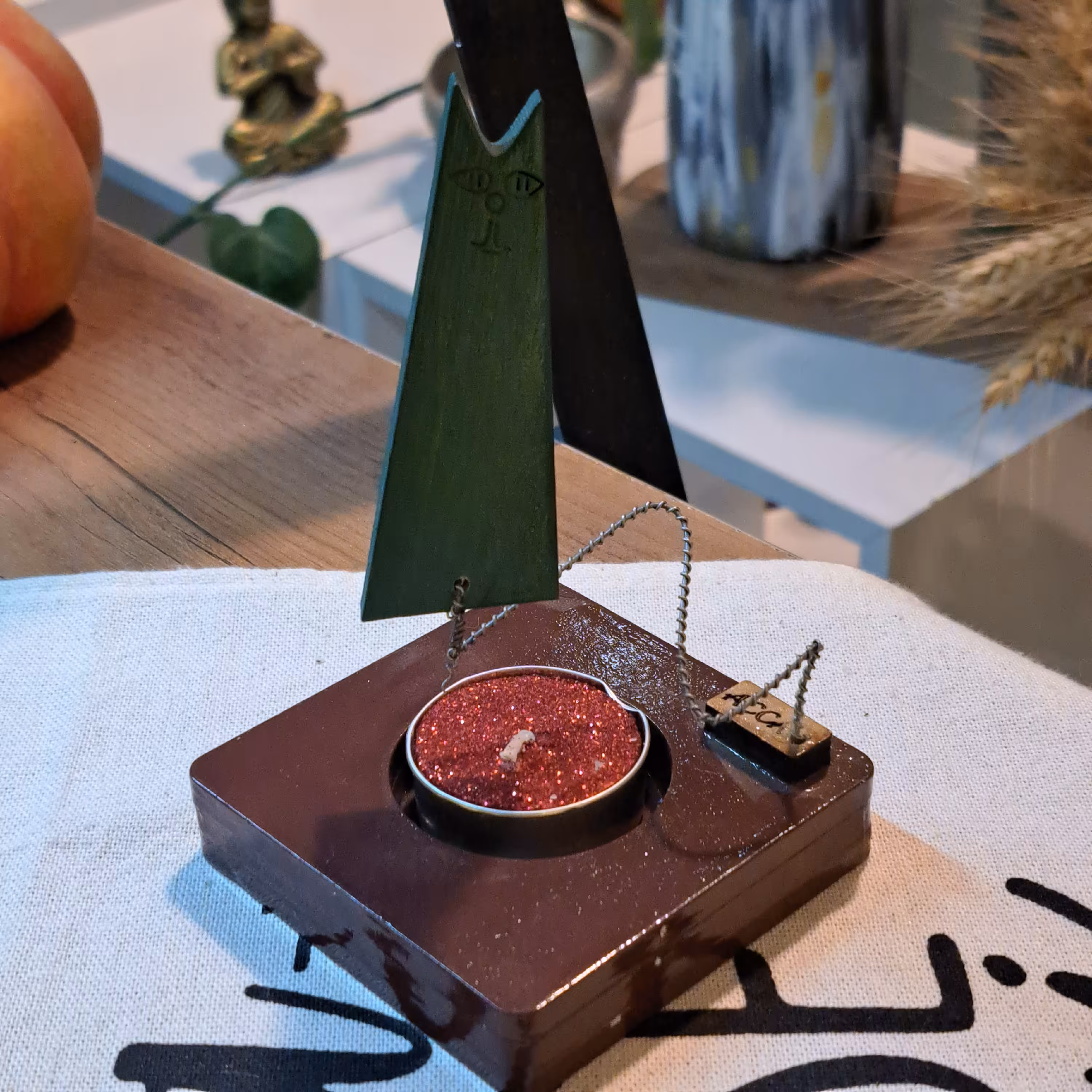 جاشمعی گربه فنری