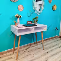 میز تحریر شیک کاربردی با طرح مینیمال ارسال بصورت پسکرایه است