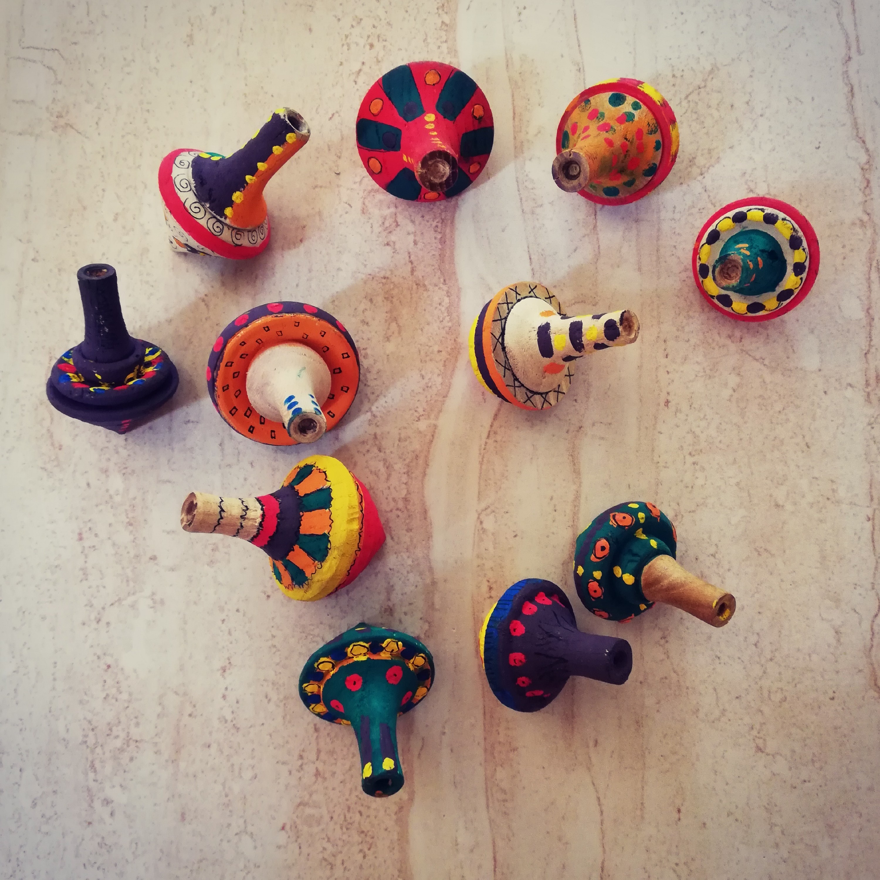 فرفره چرخونک چوبی