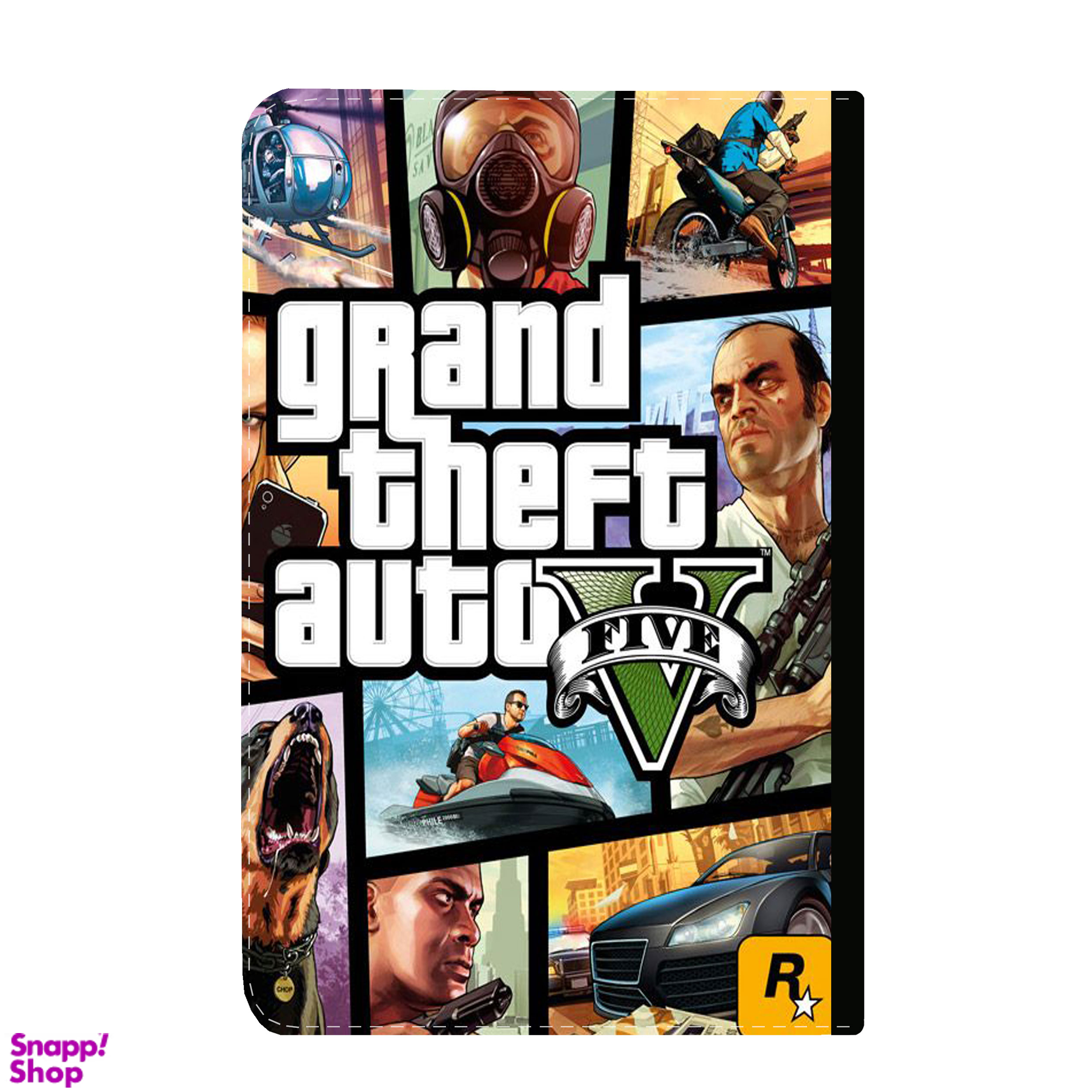 کلاسور طرح بازی GTA کد 389