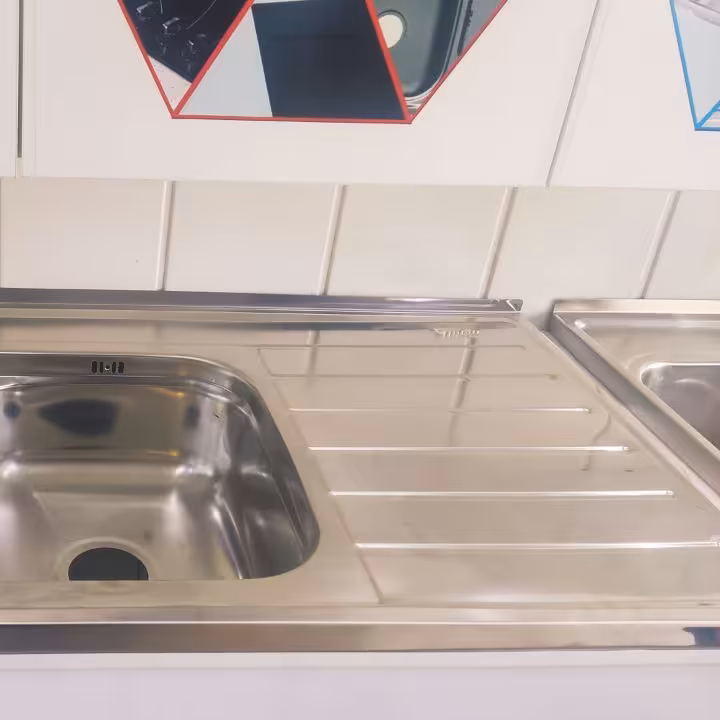 سینک 120 در 60 روکار عمق 19 