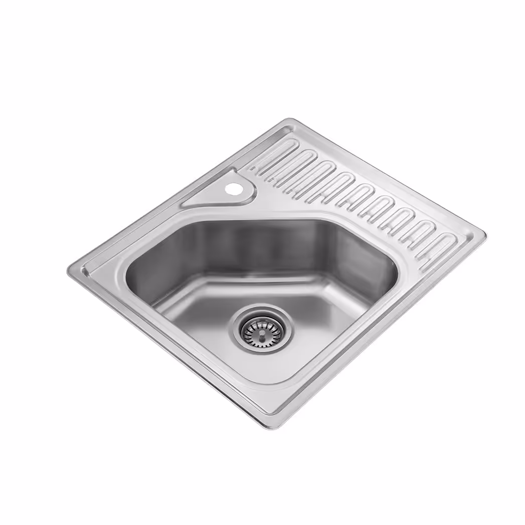 سینک ظرفشویی استیل البرز مدل810 توکار 