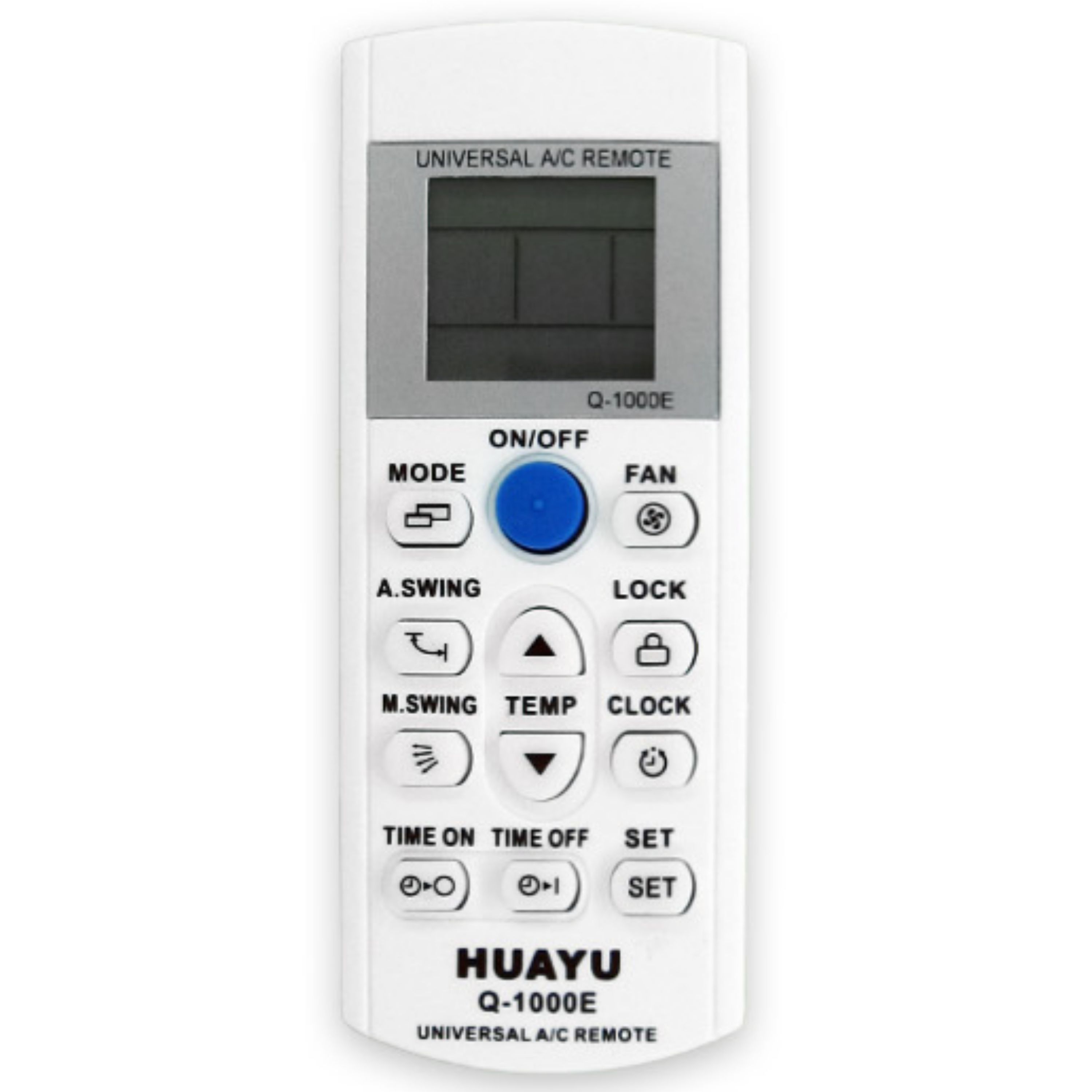 کنترل همه کاره کولر گازی هو آیو HUAYU مدل Q-1000 E