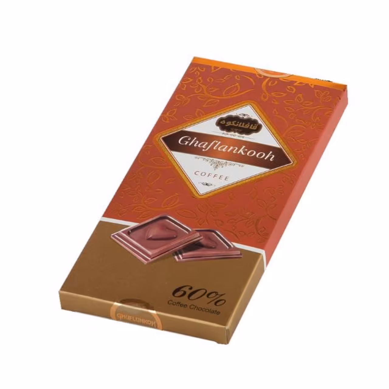 شکلات تابلت شیری 60% قافلانکوه 80 گرم