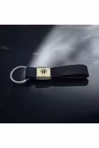 جلیقه کلید مشکی ALFA ROMEO LOGO STEEL BODY CAR KEYCHAIN gastromarka