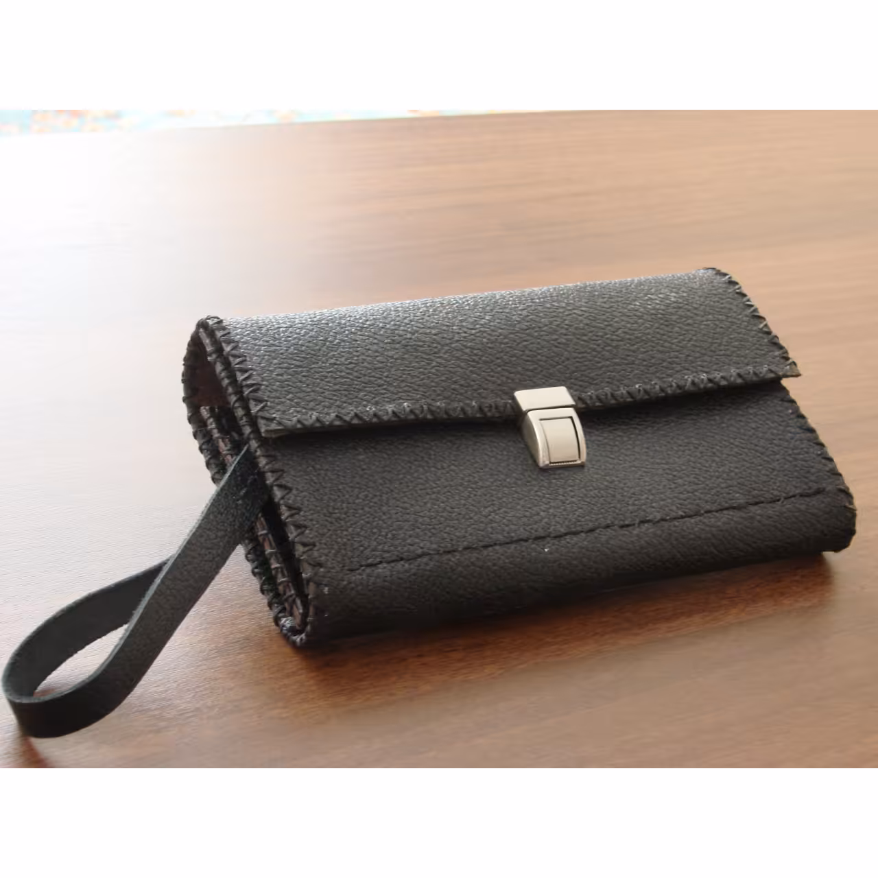 کیف پول چرمی دست دوز