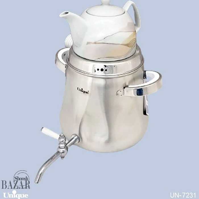 کتری قوری 5.5 لیتر شیردار یونیک کد 7231