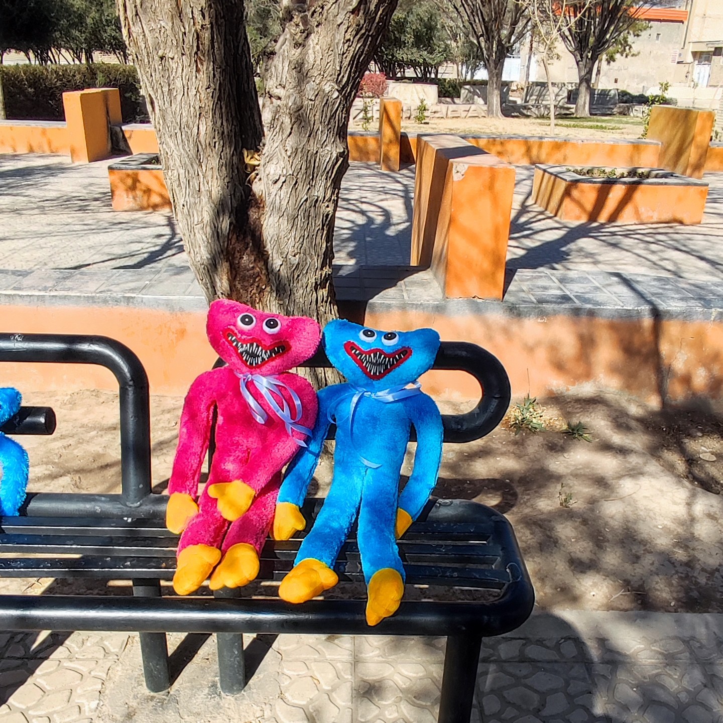 عروسک هاگی واگی آبی، کیسی میسی 70سانتی رنگ صورتی