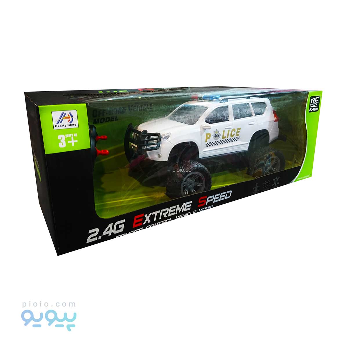 ماشین کنترلی پلیس EXTREME SPEED آیتم 338B-132 عمده و کارتنی