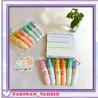 ماژیک هایلایت پنجه. هایلایتر.بسته6عددی.کیفیت رنگ ها عالی. ارسال سریع. بسته بندی شیک. اشانتیون