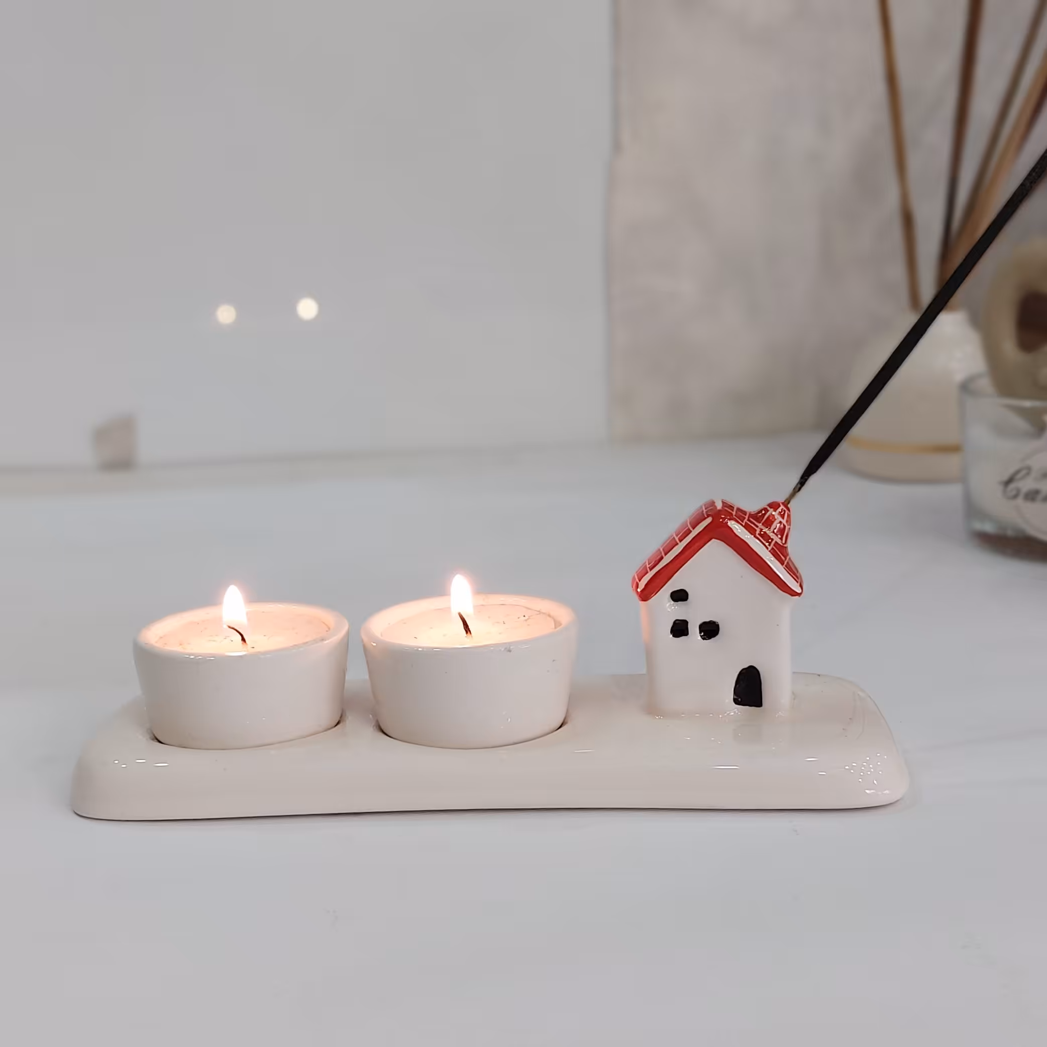 جاعودی و جا وارمری سرامیکی دست ساز