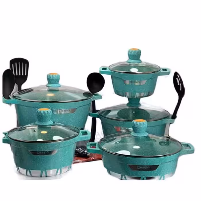 سرویس قابلمه 17 پارچه دسینی مدل  9005