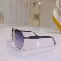 عینک افتابی فلزی مردانه یووی400.