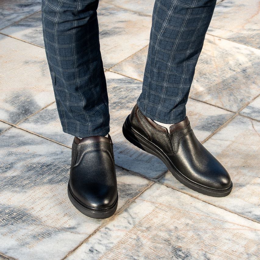 کفش تمام چرم مردانه مدل فرند طبی