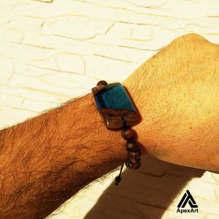 دستبند رزینی طرح جاوید