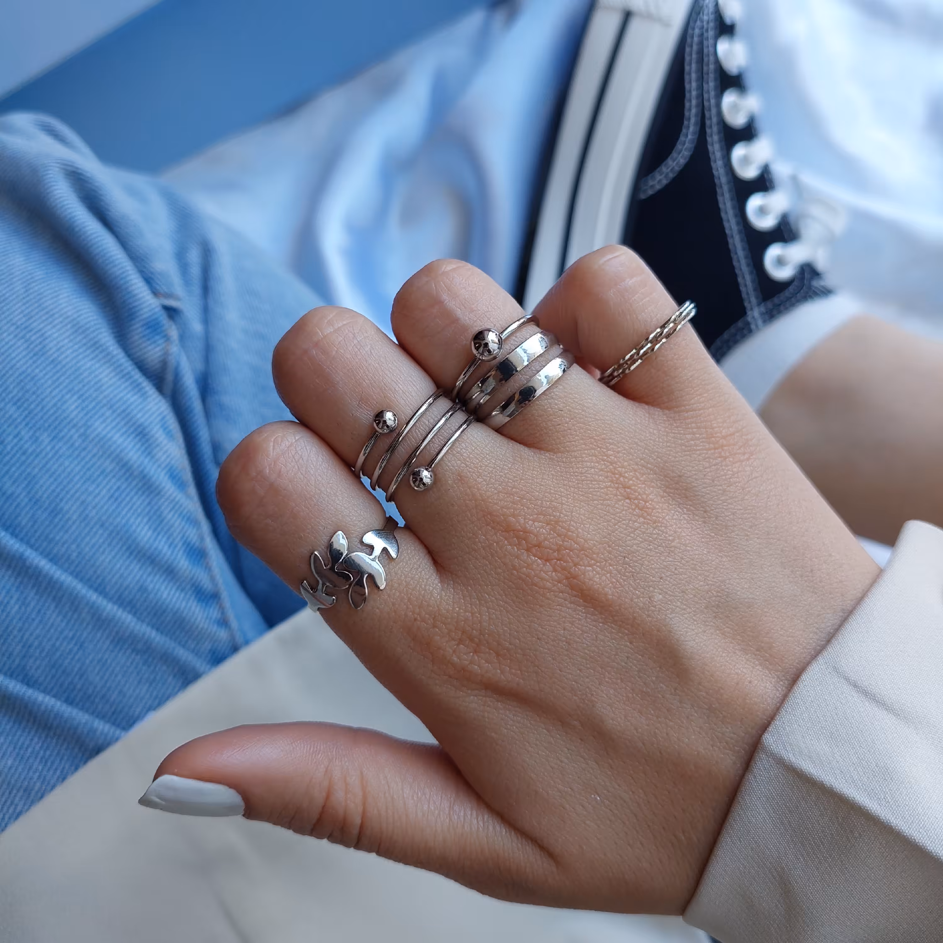 انگشترپکی پنج تایی