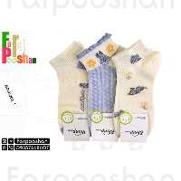 جوراب دخترانه مدل کوآلا کد 3-01203 بسته 3 عددی