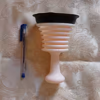 تلمبه چاه باز کن صورتی کمرنگ