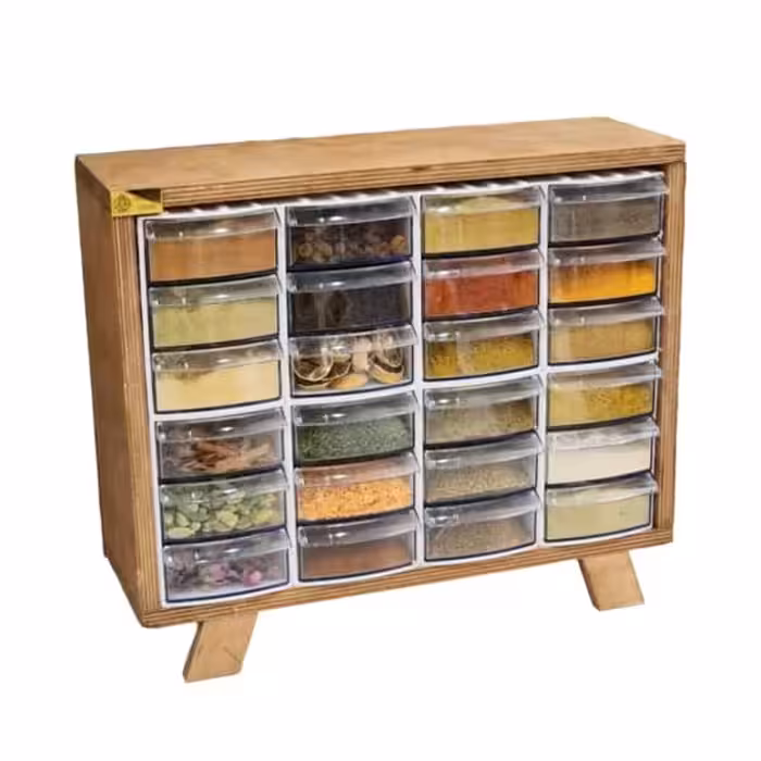 باکس آکرولیک 24 کشو پلای وود گلدن استار