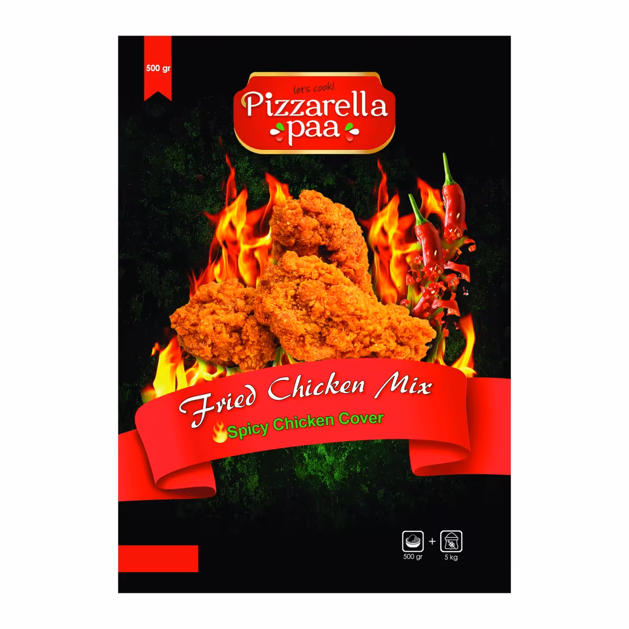 ادویه سوخاری مرینیت نرمال پیزارلا پا حجم 500 گرم