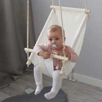 گهواره سقفی گهواره آویزی (بدون پایه )تاب شونده دوکاره  سیسمونی 