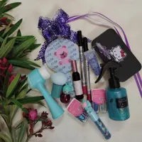 پک آرایشی آبی 