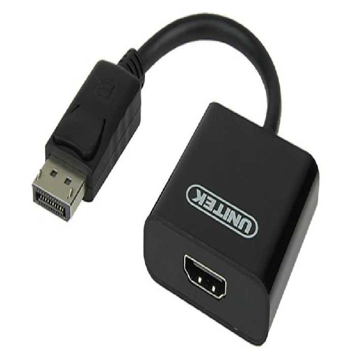 مبدل DisplayPort به درگاه ماده HDMI یونیتک مدل Y-5118DA