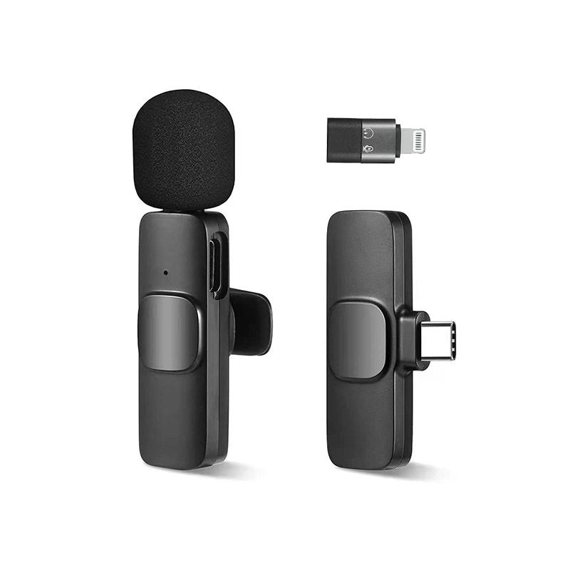 میکروفن بی‌سیم K8 (درگاه Type-C و تبدیل لایتنینگ)