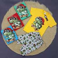 تیشرت شلوارک لاک پشت عینکی اسپورت مناسب ست خواهر برادری