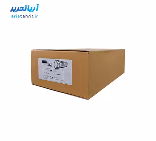 فنر صحافی فلزی مارپیچ شماره 18 نیک بسته 100عددی