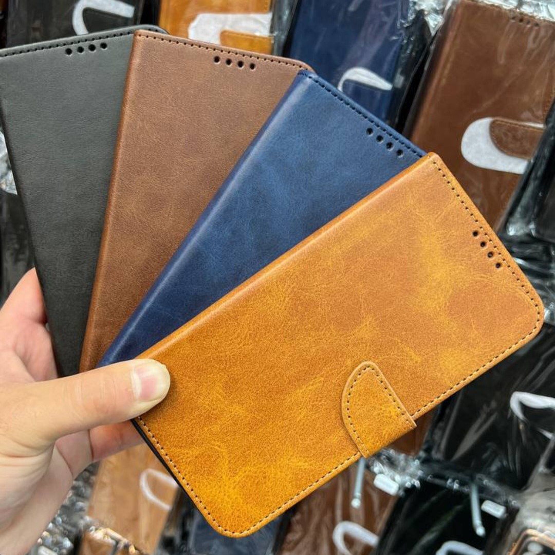 گاردکیف  لبتابی گوشی F12چرم  دور دوخت جای کارتی کیفیت فوق العاده