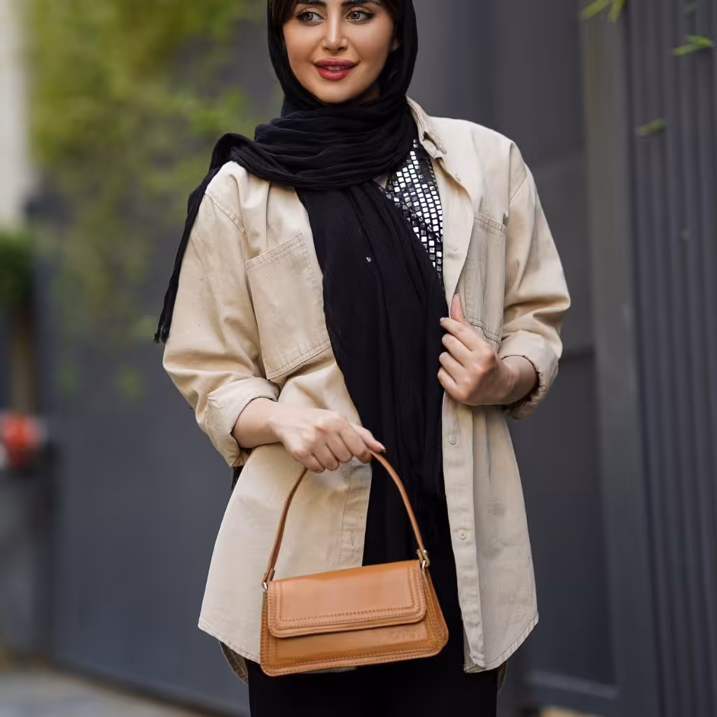 کیف دخترانه دستی و دوشی کد 1322