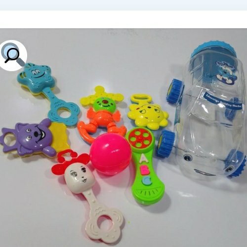 ست جغجغه ماشینی کودک