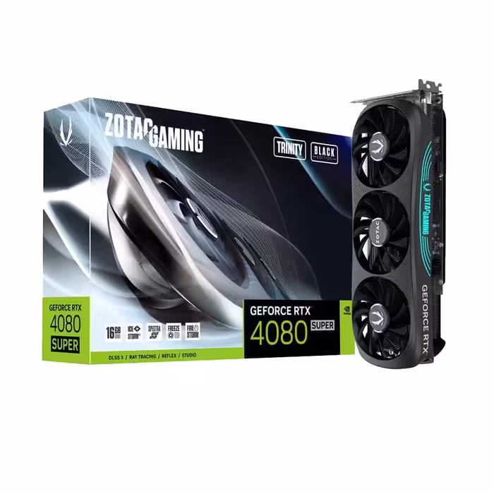 کارت گرافیک زوتک ZOTAC Gaming RTX 4080 SUPER Trinity Black 16GB