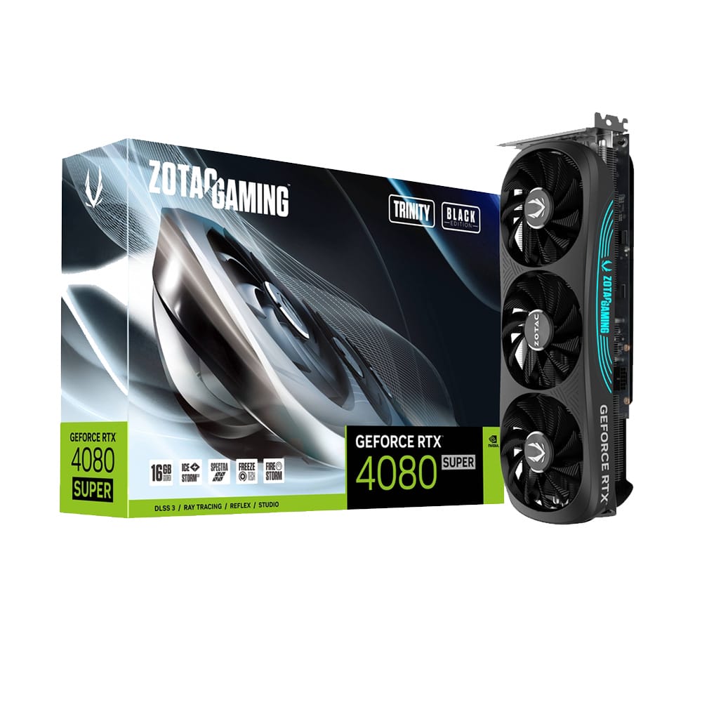کارت گرافیک زوتک ZOTAC Gaming RTX 4080 SUPER Trinity Black 16GB