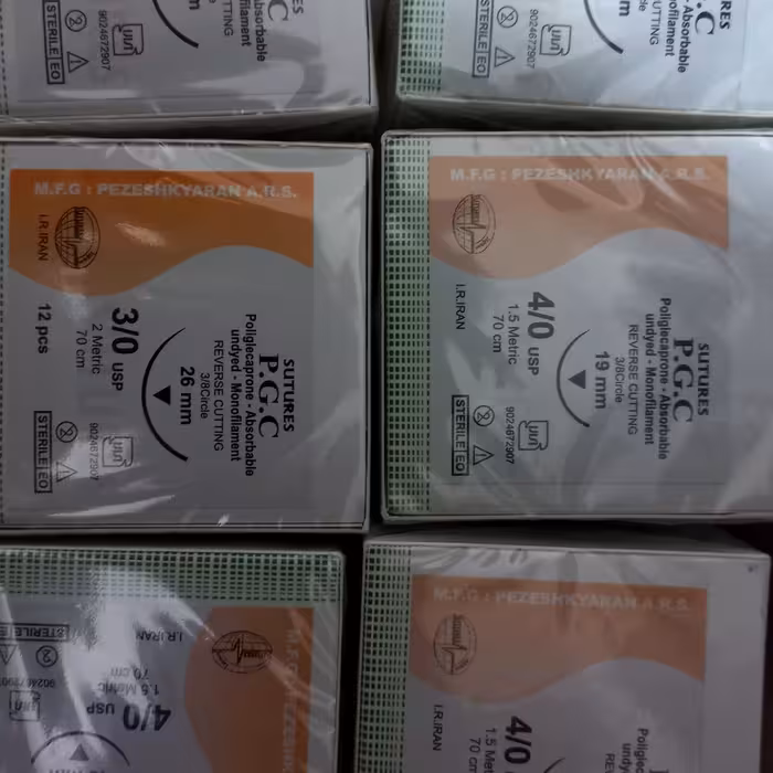 نخ مونوکریل 3 صفر و2 صفر کات سوچرز هر عدد