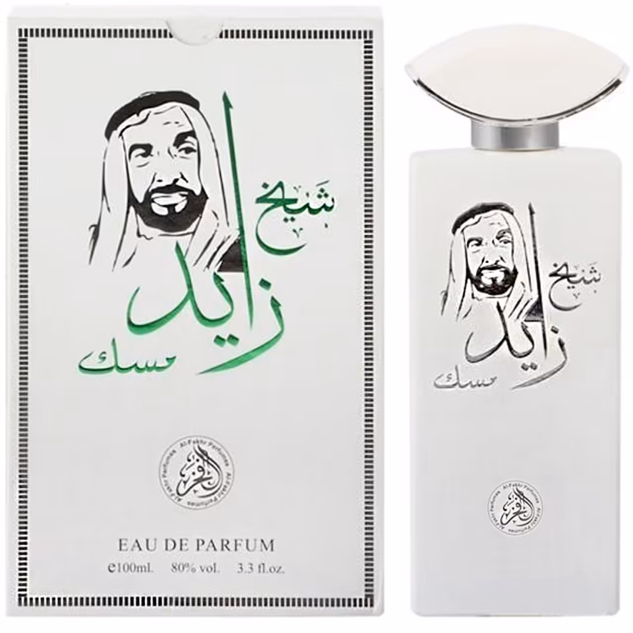 ادو پرفیوم مردانه الفخر مدل شیخ زاید مسک حجم 100 میل