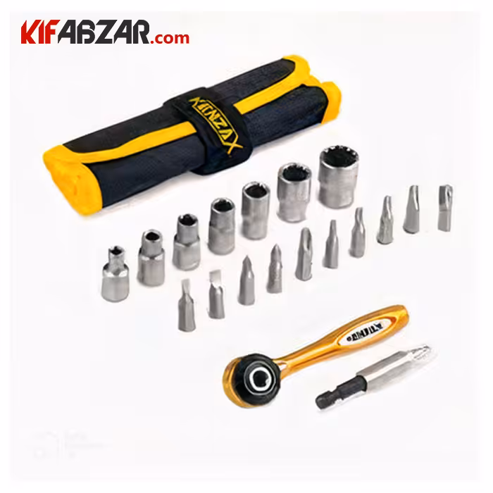 کیت سری پیچ گوشتی 19 پارچه کنزاکس مدل KBR-119