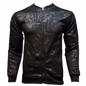 سویشرت بهاره طرح چرم