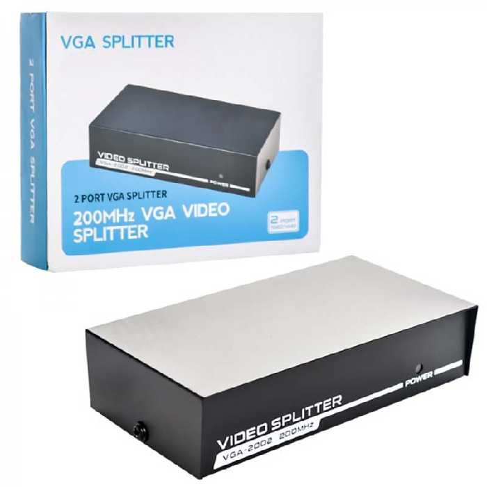 اسپلیتر 2 پورت VGA   آداپتور