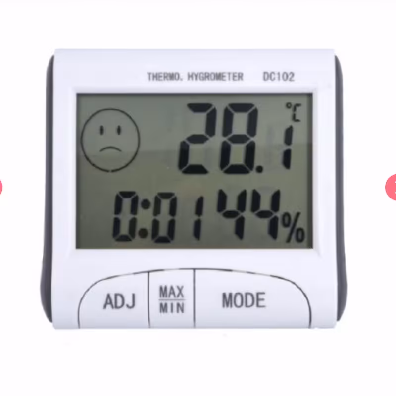 دماسنج و رطوبت سنج دیجیتالی DC102